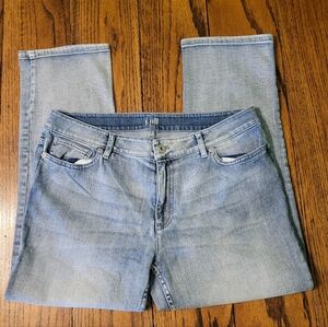 Gently Used J. Jill Jeans Denim Authentic Fit Cropped Size 8